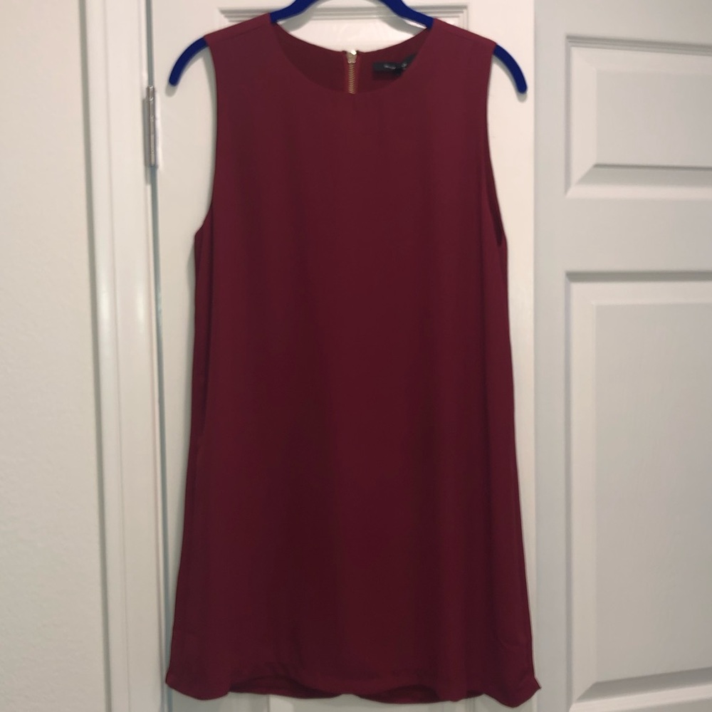Dark Red Mini Dress - Never worn